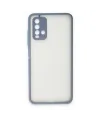 Xiaomi Redmi 9t Kılıf Montreal Silikon Kapak - Gri