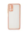 Xiaomi Redmi 9t Kılıf Montreal Silikon Kapak - Pembe