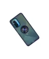 Xiaomi Redmi K40 Kılıf Montreal Yüzüklü Silikon Kapak - Lacivert