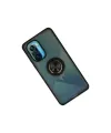 Xiaomi Redmi K40 Kılıf Montreal Yüzüklü Silikon Kapak - Siyah