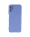 Xiaomi Redmi Note 10 5g Kılıf Nano İçi Kadife Silikon - Lila