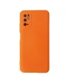 Xiaomi Redmi Note 10 5g Kılıf Nano İçi Kadife Silikon - Turuncu