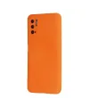 Xiaomi Redmi Note 10 5g Kılıf Nano İçi Kadife Silikon - Turuncu