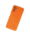 Xiaomi Redmi Note 10 5g Kılıf Nano İçi Kadife Silikon - Turuncu