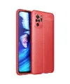 Xiaomi Redmi Note 10 Kılıf Auto Focus Kapak - Kırmızı