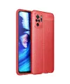 Xiaomi Redmi Note 10 Kılıf Auto Focus Kapak - Kırmızı