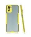 Xiaomi Redmi Note 10 Kılıf Platin Silikon - Sarı