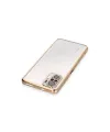 Xiaomi Redmi Note 10 Kılıf Razer Lensli Silikon - Gold