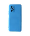 Xiaomi Redmi Note 10 Pro Kılıf Nano İçi Kadife Silikon - Mavi
