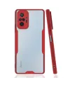 Xiaomi Redmi Note 10 Pro Kılıf Platin Silikon - Kırmızı