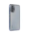 Xiaomi Redmi Note 10 Pro Kılıf Razer Lensli Silikon - Açık Mavi