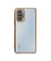 Xiaomi Redmi Note 10 Pro Kılıf Razer Lensli Silikon - Gold