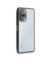 Xiaomi Redmi Note 10 Pro Kılıf Razer Lensli Silikon - Siyah