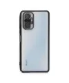 Xiaomi Redmi Note 10 Pro Kılıf Razer Lensli Silikon - Siyah