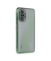 Xiaomi Redmi Note 10 Pro Kılıf Razer Lensli Silikon - Yeşil