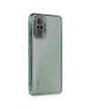 Xiaomi Redmi Note 10 Pro Kılıf Razer Lensli Silikon - Yeşil