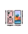 Xiaomi Redmi Note 10 Pro Kılıf Sofya Yüzüklü Silikon Kapak - Rose