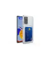 Xiaomi Redmi Note 11 Kılıf Kart Şeffaf Silikon - Şeffaf