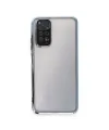 Xiaomi Redmi Note 11 Kılıf Razer Lensli Silikon - Açık Mavi
