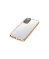 Xiaomi Redmi Note 11 Kılıf Razer Lensli Silikon - Gold