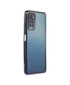 Xiaomi Redmi Note 11 Pro Kılıf Razer Lensli Silikon - Mor