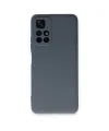 Xiaomi Redmi Note 11t Kılıf Nano İçi Kadife Silikon - Gri