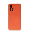 Xiaomi Redmi Note 11t Kılıf Nano İçi Kadife Silikon - Turuncu
