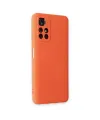 Xiaomi Redmi Note 11t Kılıf Nano İçi Kadife Silikon - Turuncu
