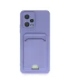 Xiaomi Redmi Note 12 4g Kılıf Kelvin Kartvizitli Silikon - Lila