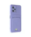 Xiaomi Redmi Note 12 4g Kılıf Kelvin Kartvizitli Silikon - Lila