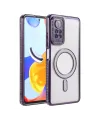 Xiaomi Redmi Note 12 Pro 4g Joke Simli Magneticsafe Kılıf - Derin Mor