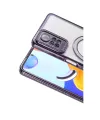 Xiaomi Redmi Note 12 Pro 4g Joke Simli Magneticsafe Kılıf - Derin Mor