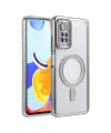 Xiaomi Redmi Note 12 Pro 4g Joke Simli Magneticsafe Kılıf - Gümüş