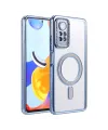 Xiaomi Redmi Note 12 Pro 4g Joke Simli Magneticsafe Kılıf - Mavi