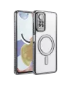 Xiaomi Redmi Note 12 Pro 4G Joke Simli Magneticsafe Kılıf - Siyah