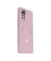Xiaomi Redmi Note 12 Pro 4g Regal Magsafe Standlı Kapak - Açık Pembe
