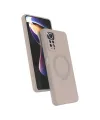 Xiaomi Redmi Note 12 Pro 4g Regal Magsafe Standlı Kapak - Çöl Titanyum