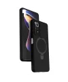 Xiaomi Redmi Note 12 Pro 4G Regal Magsafe Standlı Kapak - Siyah