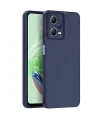 Xiaomi Redmi Note 12 Pro 5g Kılıf Nano İçi Kadife Silikon - Lacivert