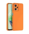 Xiaomi Redmi Note 12 Pro 5g Kılıf Nano İçi Kadife Silikon - Turuncu