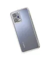 Xiaomi Redmi Note 12 Pro 5g Kılıf Razer Lensli Silikon - Gümüş