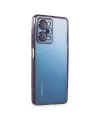 Xiaomi Redmi Note 12 Pro 5G Kılıf Razer Lensli Silikon - Mor