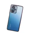 Xiaomi Redmi Note 12 Pro 5G Kılıf Razer Lensli Silikon - Mor