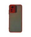 Xiaomi Redmi Note 12s Kılıf Montreal Silikon Kapak - Kırmızı