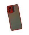Xiaomi Redmi Note 12s Kılıf Montreal Silikon Kapak - Kırmızı