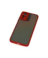 Xiaomi Redmi Note 12s Kılıf Montreal Silikon Kapak - Kırmızı