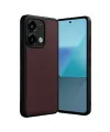 Xiaomi Redmi Note 13 4g Kılıf Aras Deri Kapak - Bordo