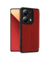 Xiaomi Redmi Note 13 4g Kılıf Flip Cover - Kırmızı