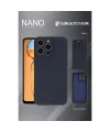 Xiaomi Redmi Note 13 4g Kılıf Nano İçi Kadife Silikon - Siyah