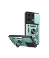 Xiaomi Redmi Note 13 4g Kılıf Pars Lens Yüzüklü Silikon - Yeşil